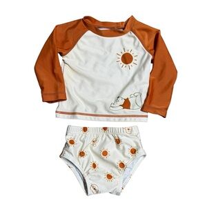 Disney Baby Winnie The Pooh Swim Suit Size 6-9 Months